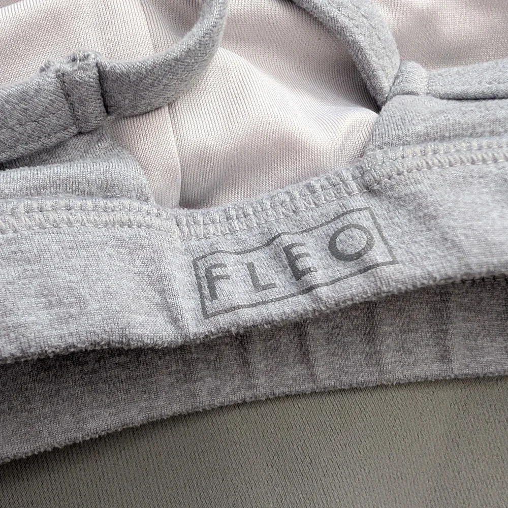 Fleo Light Gray Women's Bralette - Picture 3 of 4